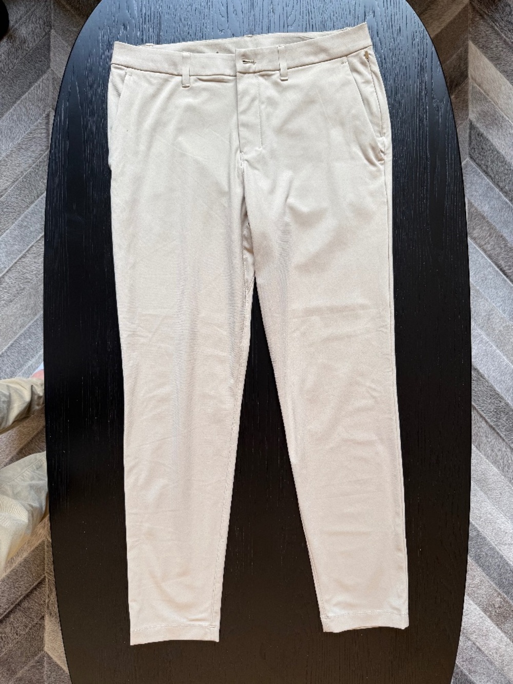 Lululemon Commission Pant Slim Warpstreme Khaki 33x32
